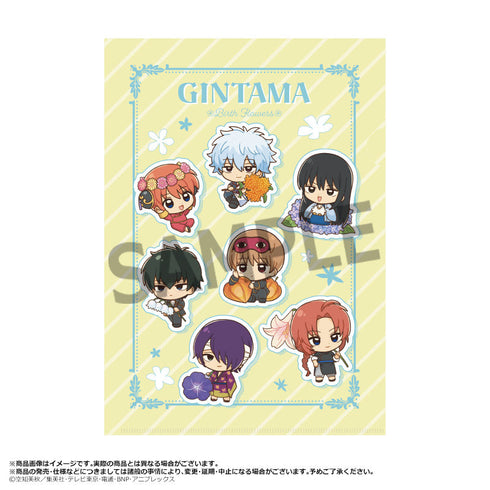 『銀魂』和紙クリアファイル Birth Flowers A